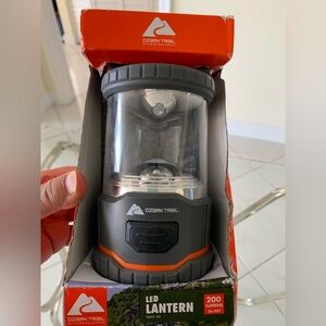 Ozark Trail Black and Orange LED Lantern